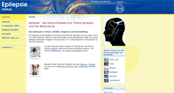 Desktop Screenshot of epilepsie.hexal.de